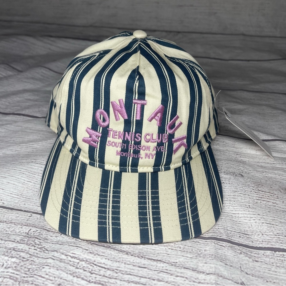 Coney Island Picnic Montauk Stripe Baseball Cap